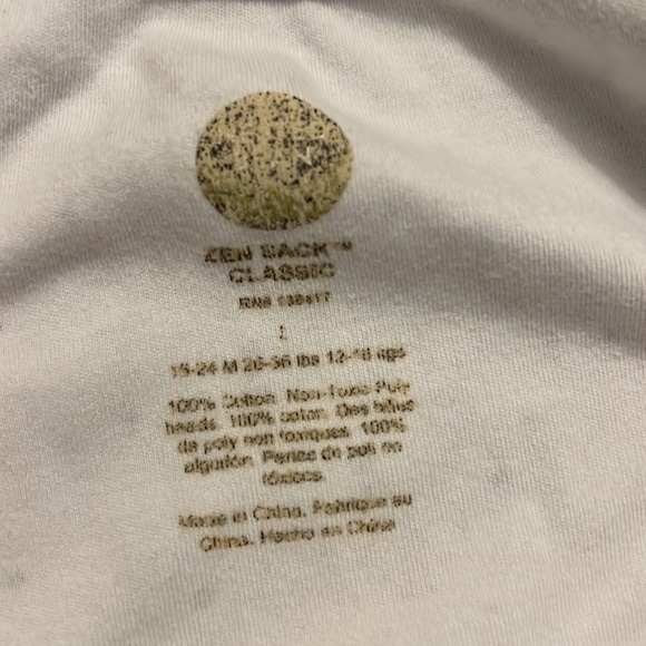 Nested Bean Zen Sleep Sack Classic Stardust Grey Size 15-24 Months - Picture 2 of 3